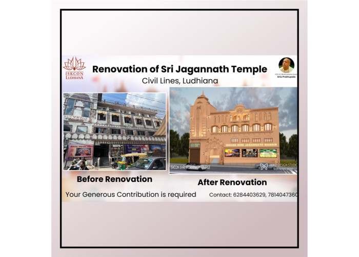 Renovation of Sri Jagannath Temple